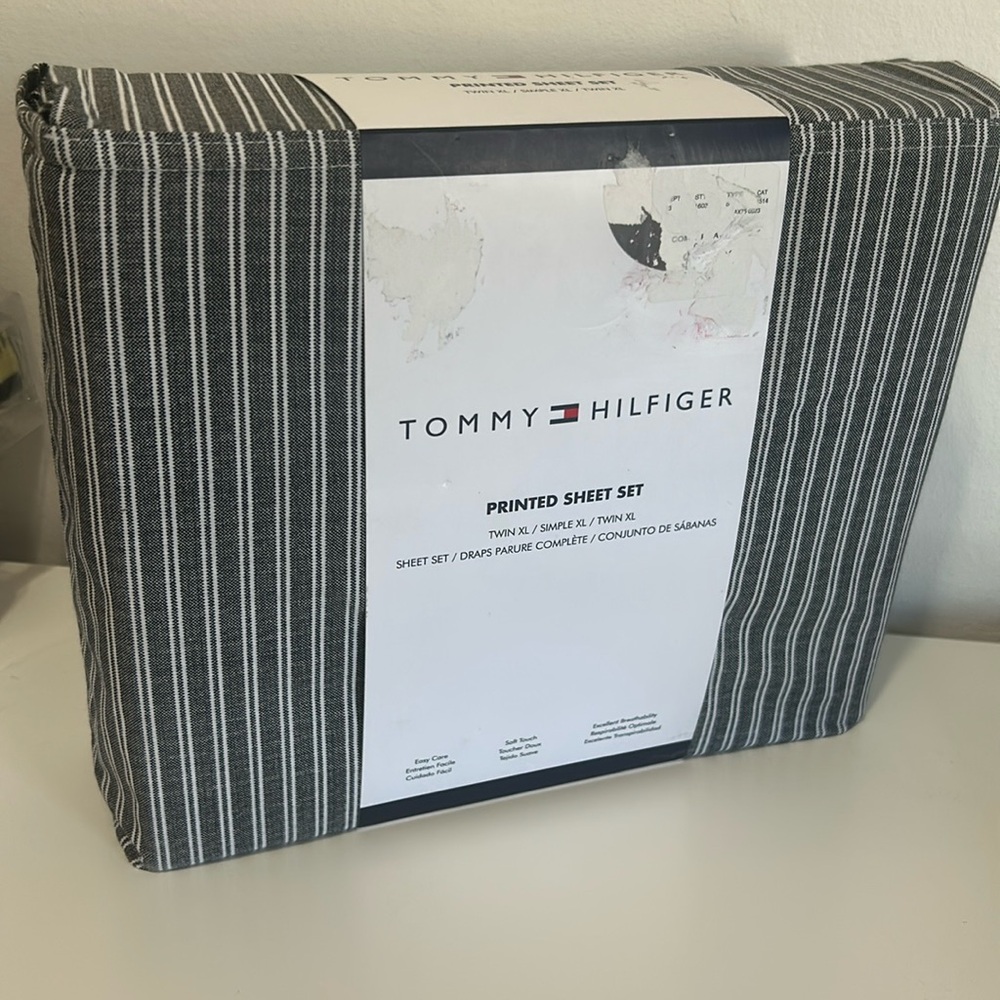 Twin XL new Tommy Hilfiger sheet set